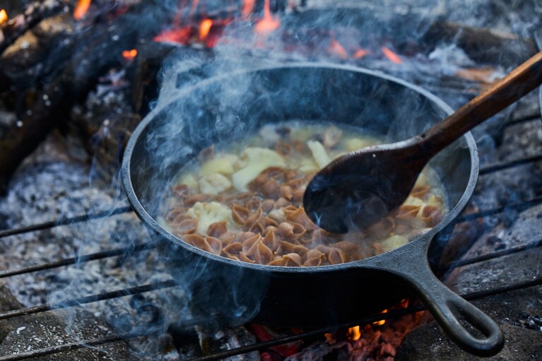 パタゴニア プロビジョンズのオーガニックパスタ。Taro Terasawa(C)2024Patagonia, Inc.