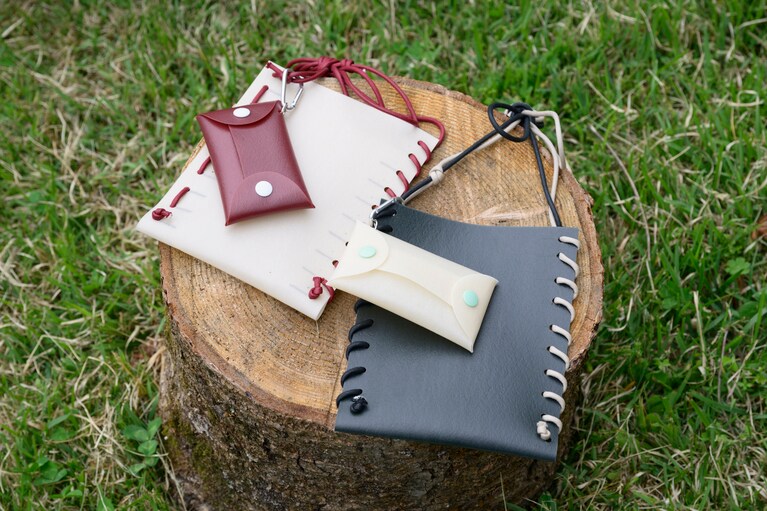 カラーリサイクルネットワークとの協業によるリサイクル素材を使ったワークショップも。