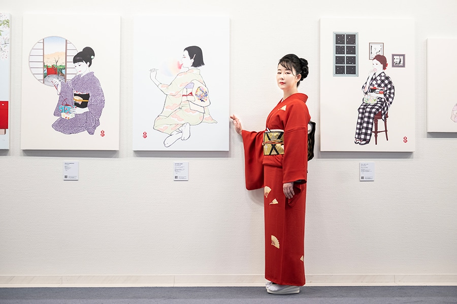 3ページ目)東村アキコ初個展は「NEO美人画」 コロナ禍に生まれた現代アート