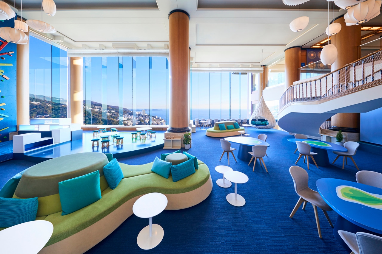 相模湾を望む絶景ホテル。