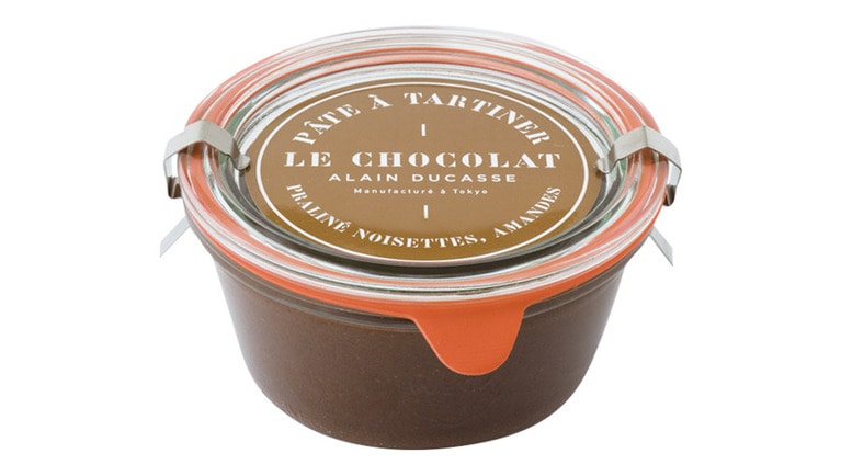 (A) ル・ショコラ・アラン・デュカスのショコラ・スプレッド 250g 3,450円／ル・ショコラ・アラン・デュカス 東京工房