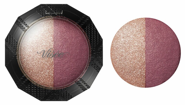 透け感のある発色で、重ねても濁らない2色アイシャドウ。ヴィセ リシェ ダブルヴェール アイズ RD-6 1,100円(編集部調べ)／コーセー