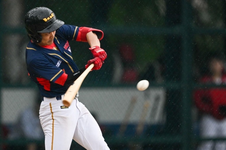 野球選手としても活躍するトニー・ウーさん。