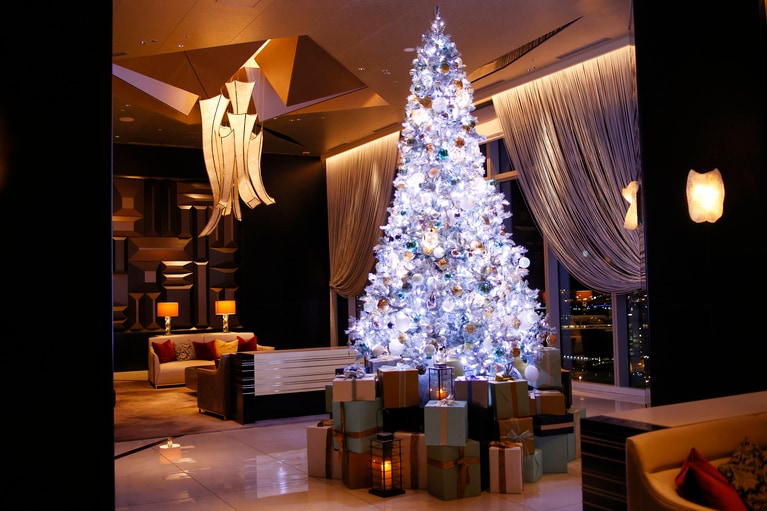 ザ・カハラ・ホテル＆リゾート 横浜のクリスマスツリー。