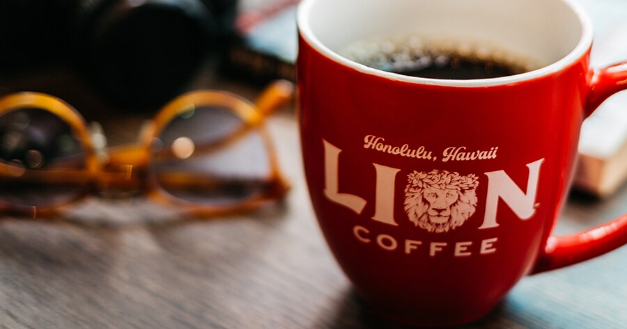 人気のライオン・コーヒーも。(写真:ハワイアン航空)