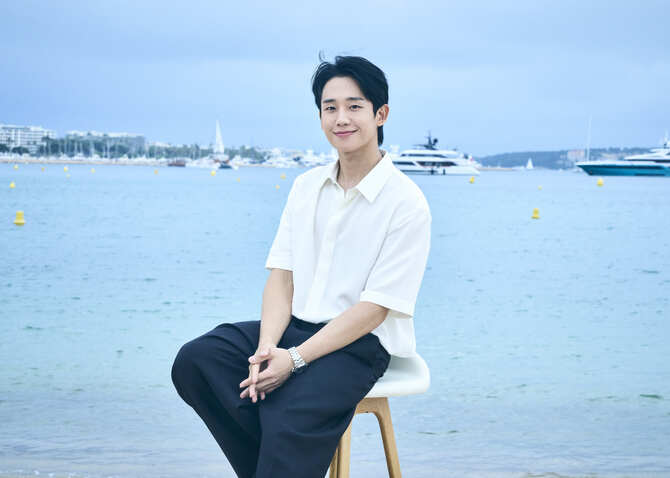 昨年のカンヌ国際映画祭にて。© 2024 CJ ENM Co., Ltd., Filmmakers R&K ALL RIGHTS RESERVED