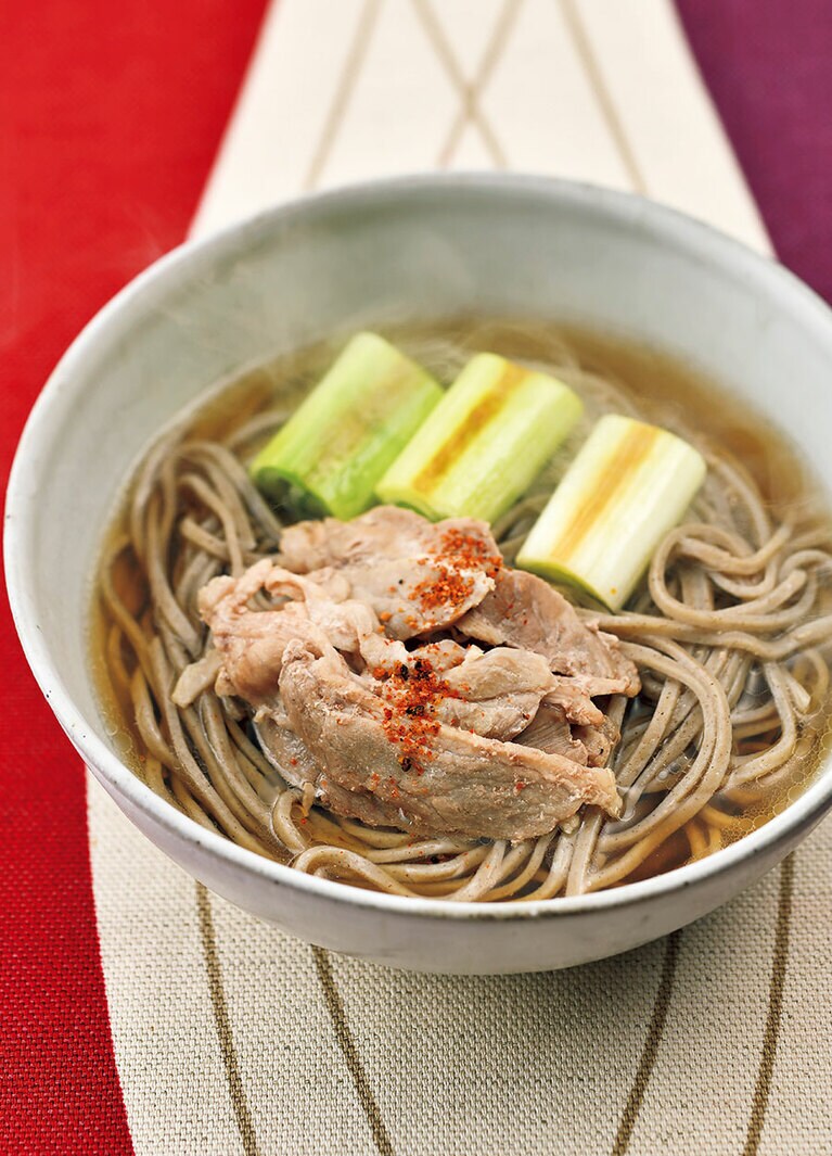 鴨南蛮そばセット(6食) 3,348円／玉谷製麺所