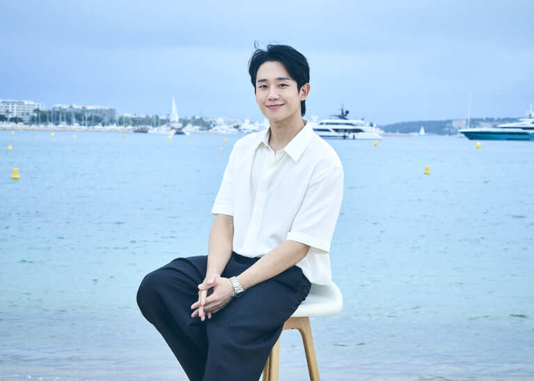 昨年のカンヌ国際映画祭にて。© 2024 CJ ENM Co., Ltd., Filmmakers R&K ALL RIGHTS RESERVED
