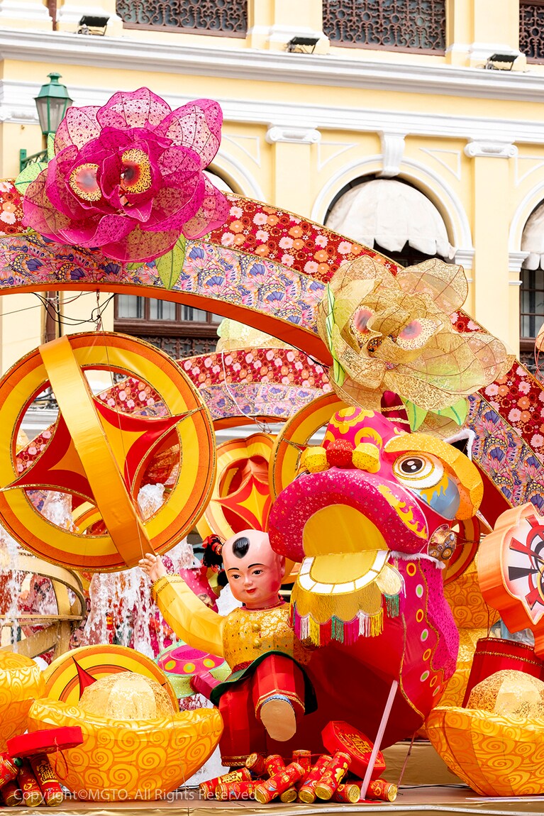 中国本土からもたくさんの人が遊びにくる。