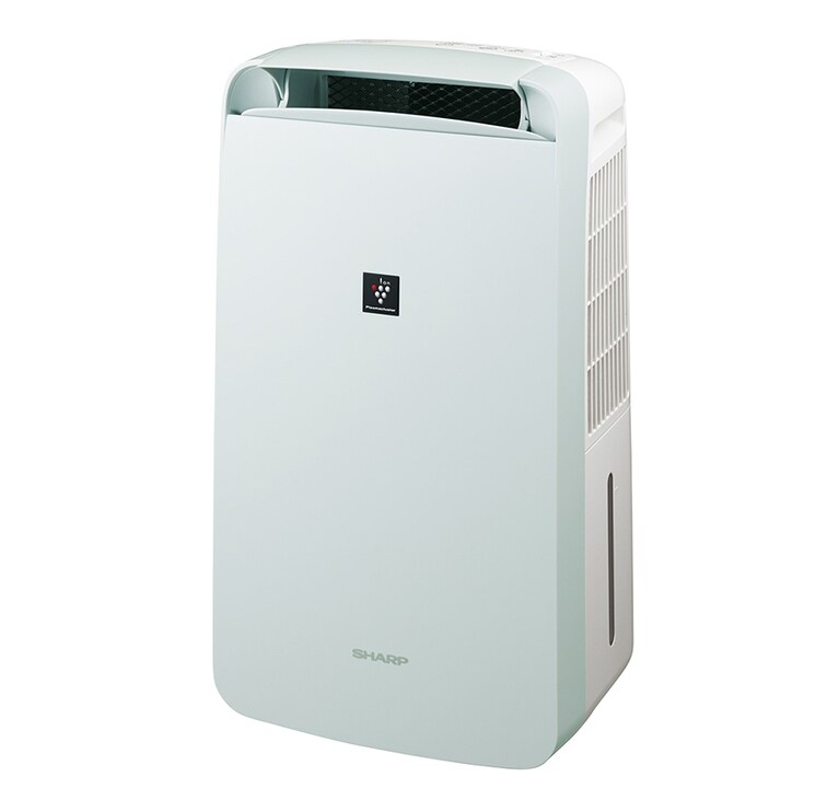 シャープ「プラズマクラスター除湿機  コンパクトクールCM-J100」オープン価格(実勢価格約54,000円／税抜)。
