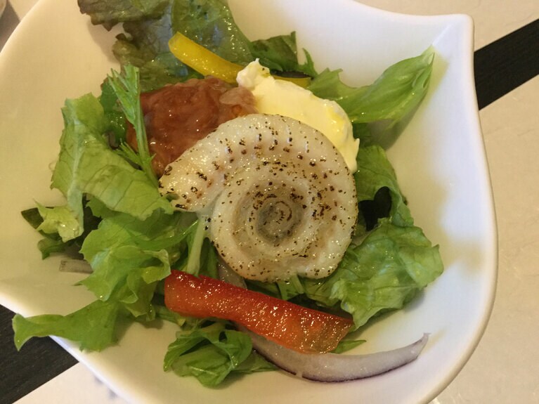 「うなぎハムとクリームチーズの酒盗和え」2,178円。