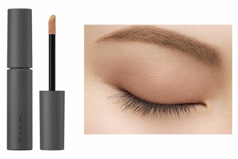 EX-5 ミルキー感が絶妙な、ミルクブラウンカラー。ヌーディで陰影だけ、のまぶたが作れる。色イメージは“雨宿りのミルクココア”。