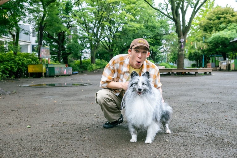 どんぐりたけしさんとぽぬのせき。