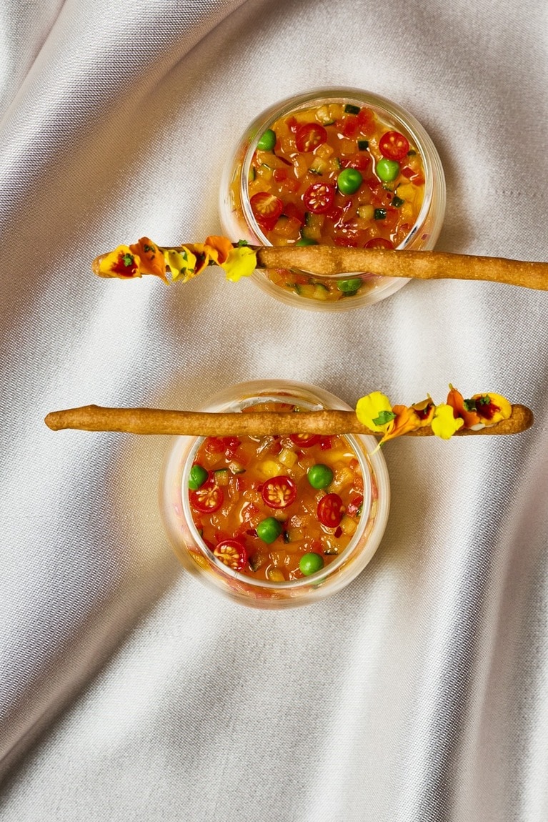 セイボリー全5種はイタリアの美食文化を表現。