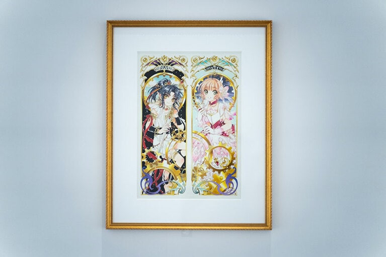 「CLAMP展」国立新美術館　2024年　展示風景。©CLAMP・ShigatsuTsuitachi CO.,LTD. ©C,ST/CEP