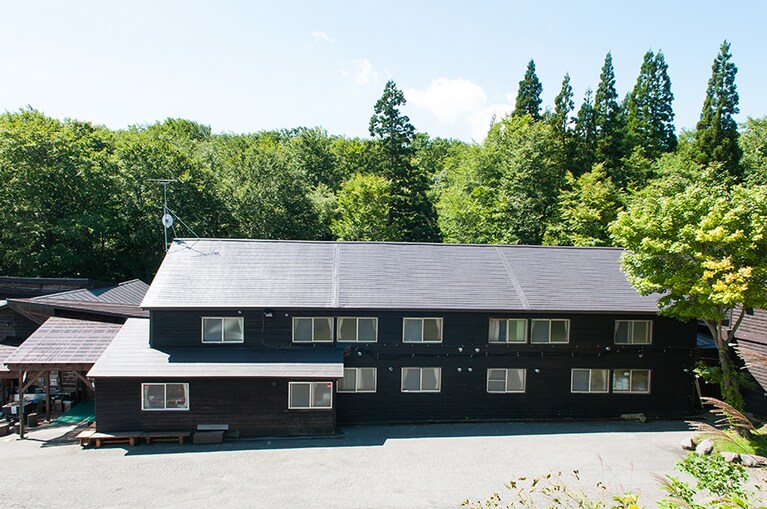 日本三秘湯 谷地温泉［青森／谷地温泉］外観。