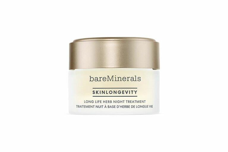 スキンロンジェヴィティ ロングライフハーブ ナイト トリートメント 50g 5,720円／ベアミネラル