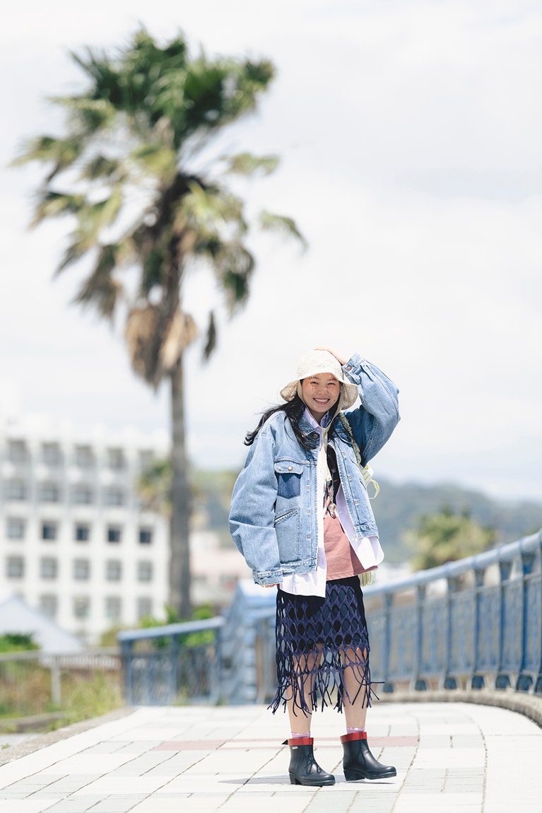 エーグル「ミリカ」でゆく 山本奈衣瑠の鴨川散歩。