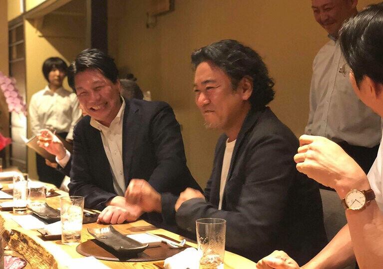 終始楽しそうだった男子グループ。