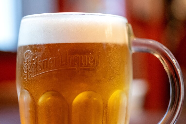 ビールもおすすめ。