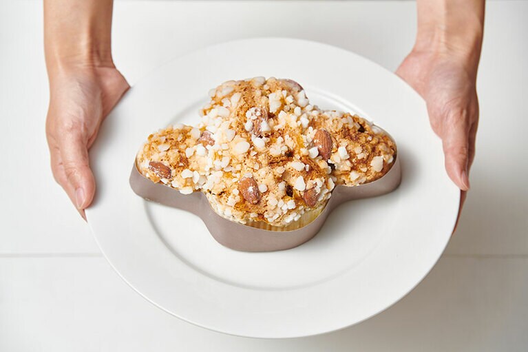 サイズは結構大きめ。4～5人で切り分けて食べたらちょうどよさそう。