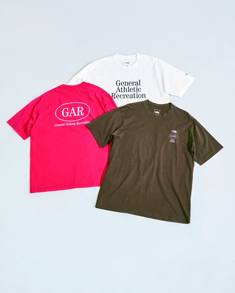 GAR Typographic White S/S（ユニセックス）／7,920円。