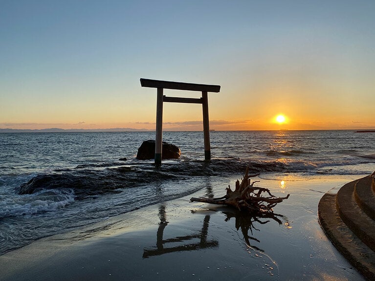 つぶて浦。