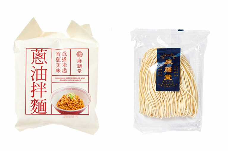 人気牛肉麵店がプロデュース。4袋入り 258元。