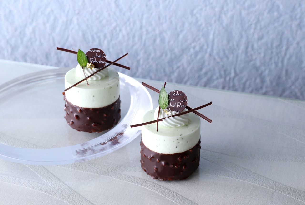 “ジョエル・ロブションのチョコミント”(880円 ※価格は税込、以下同)