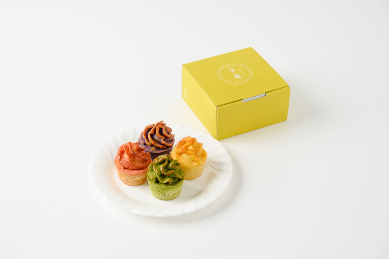 【有機さつま芋スイーツ芋菓】産地直送有機さつま芋~芋菓ふんわりスイートポテト(1,630円)。