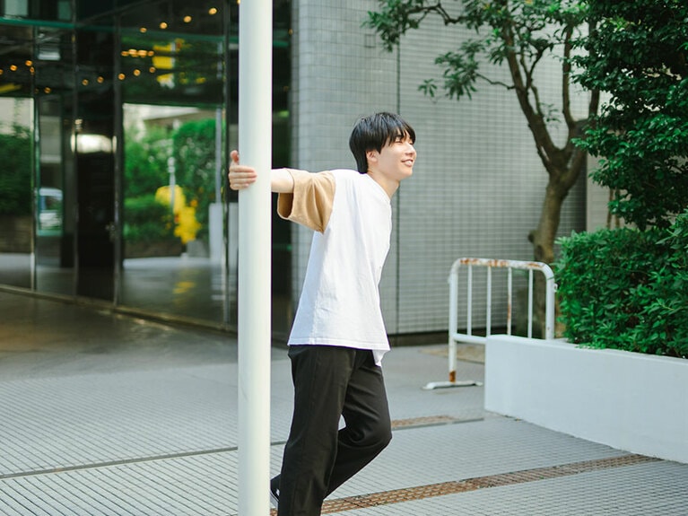 楢原嵩琉さん。