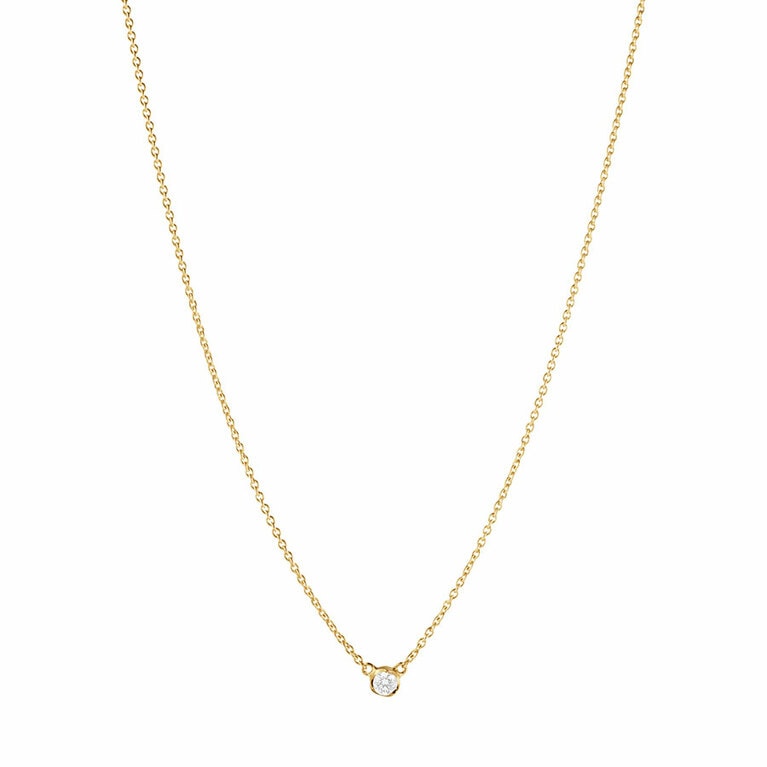 ペンダント（18KYG）DIA0.05ct