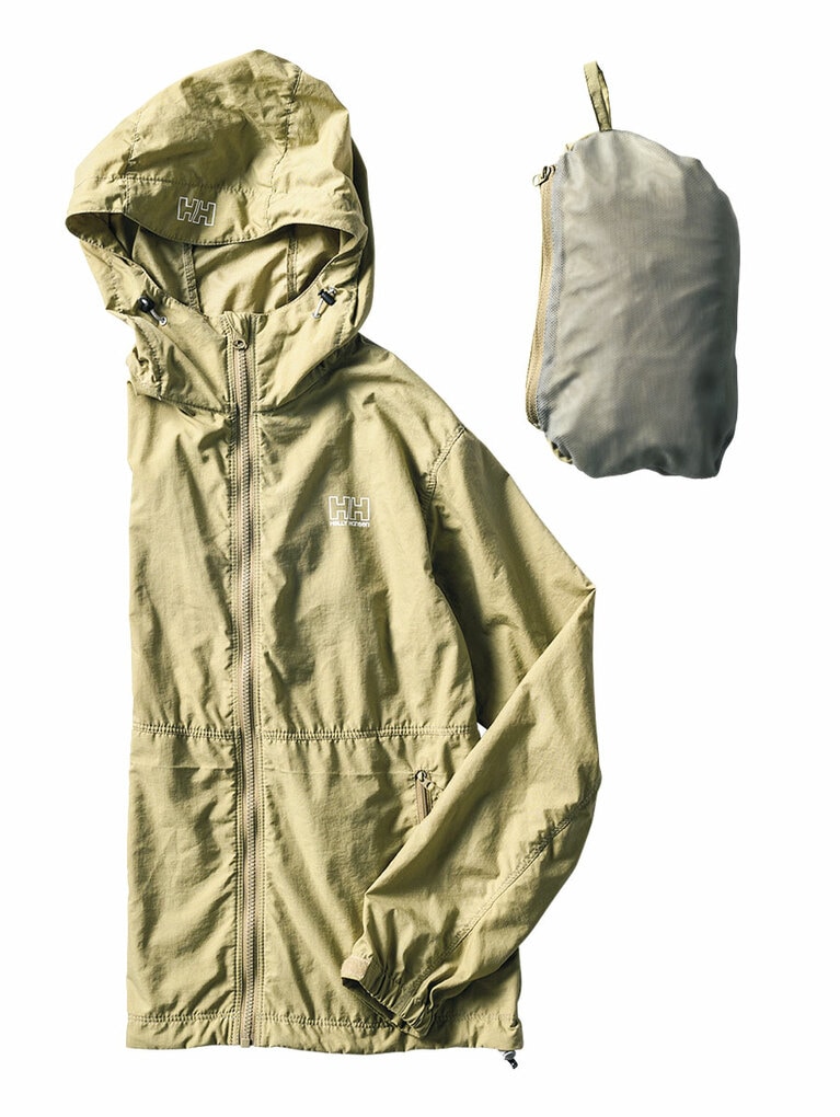 ヘリーハンセンの 「ベルゲンジャケット」11,000円［packing サイズ］幅15cm・高さ19cm／ヘリーハンセン 原宿店