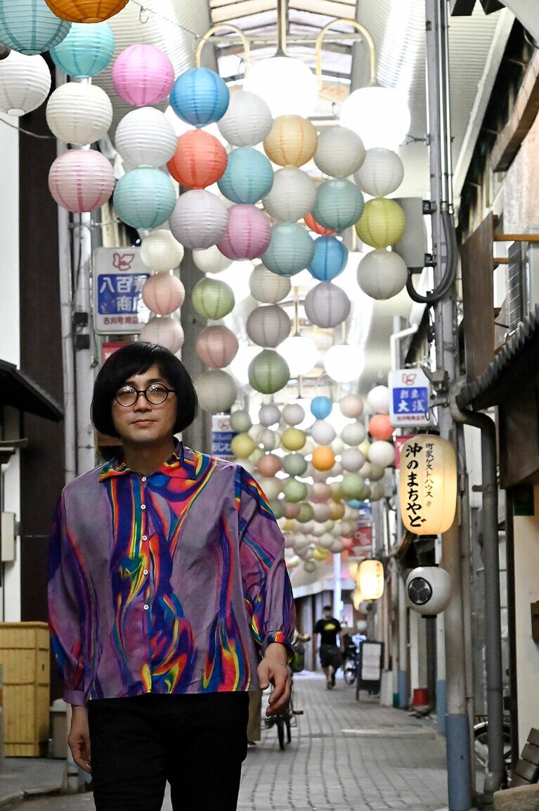 松原タニシ氏。