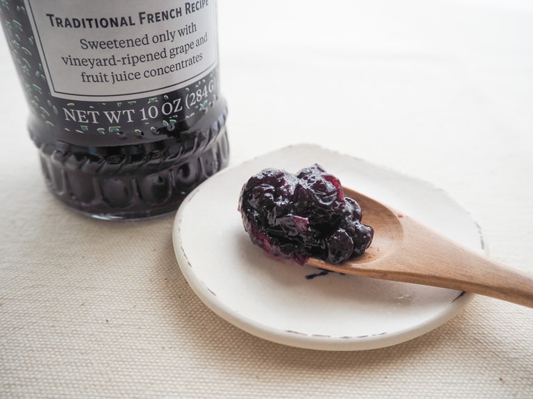 ブルーベリーのゴロゴロッとした粒感がたまらない。