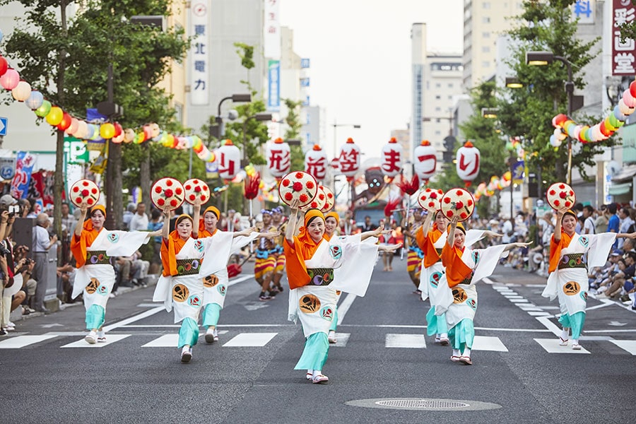 山形花笠まつり。