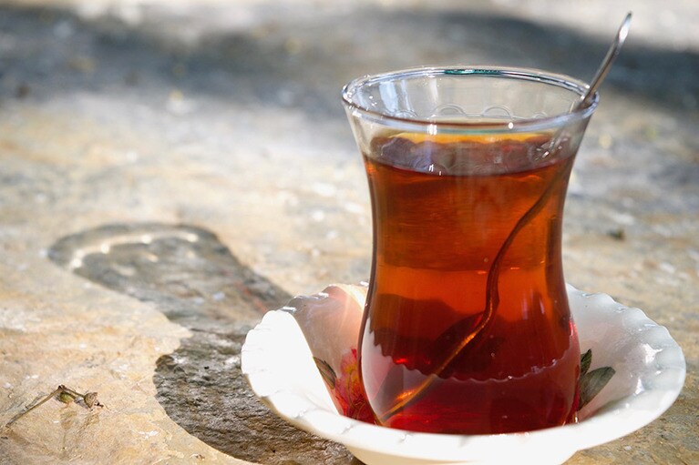 まずはチャイ。すべてはこの一杯を楽しんでからはじまる。