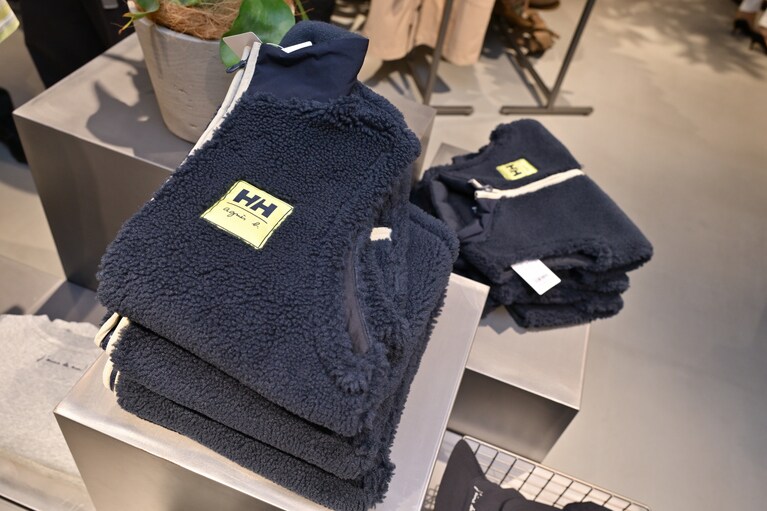 ヘリーハンセン×アニエスベー。