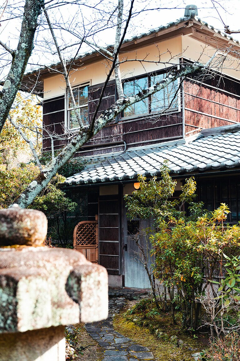 料亭 百楽荘、「鈴蘭」と名付けられた2階建ての棟。