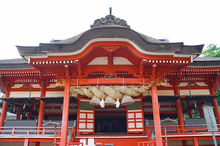 こちらが日沉宮(下の宮)。©石橋優太