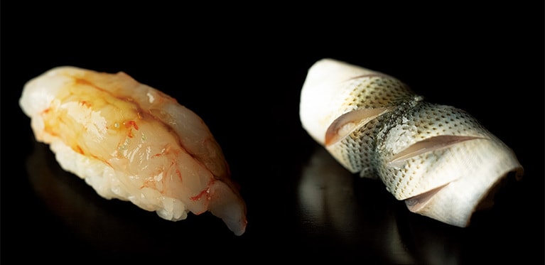 七尾市公設地方卸売市場などで水揚げされたものを中心に鮮度抜群の魚介に舌鼓を。（一 能登島　石川）