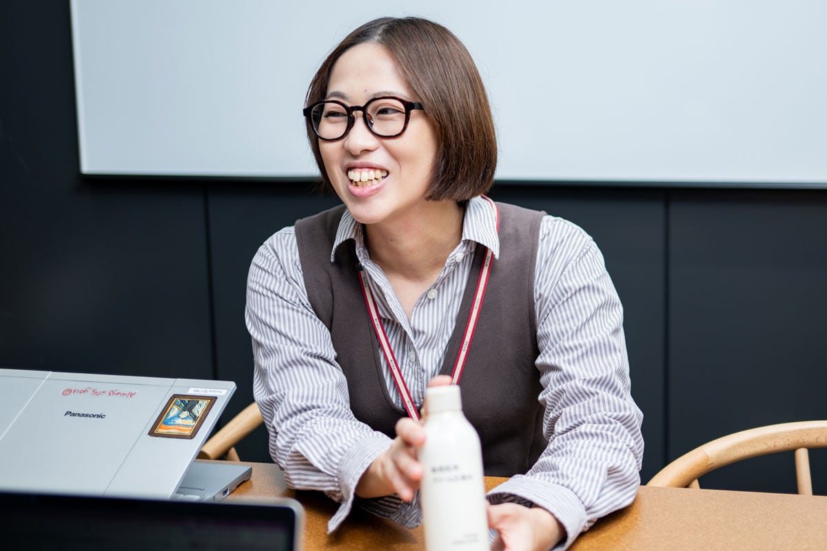 良品計画 ヘルス＆ビューティケア担当 中野倫弥さん。