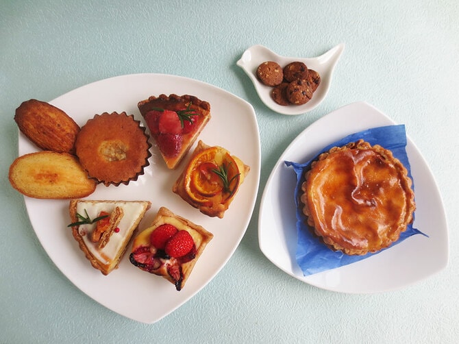 81歳のマダムヨシエさんが作る こだわりの極上タルト 大阪・谷九の