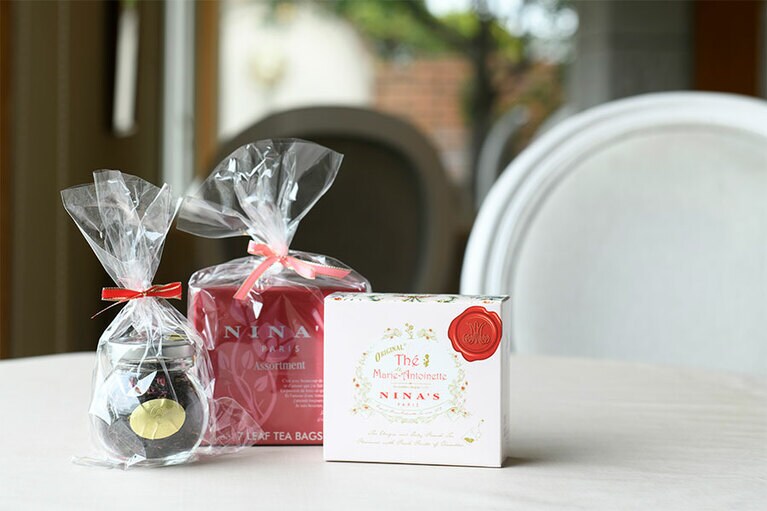 ローズのフレーバーティーはお土産にも最適！