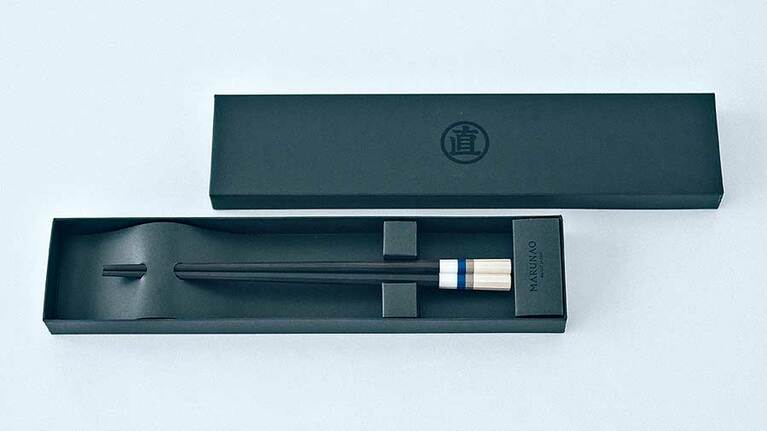 マルナオ「上箸」アオヤマブルー 5,000円。