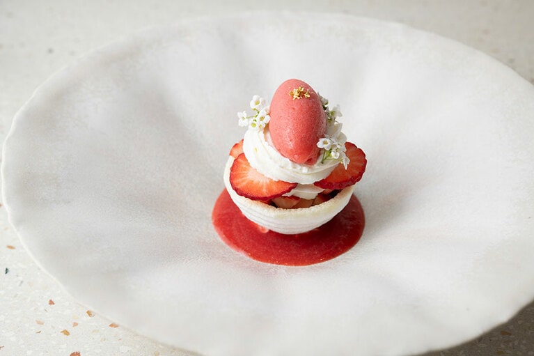 「イチゴのヴァシュラン」。