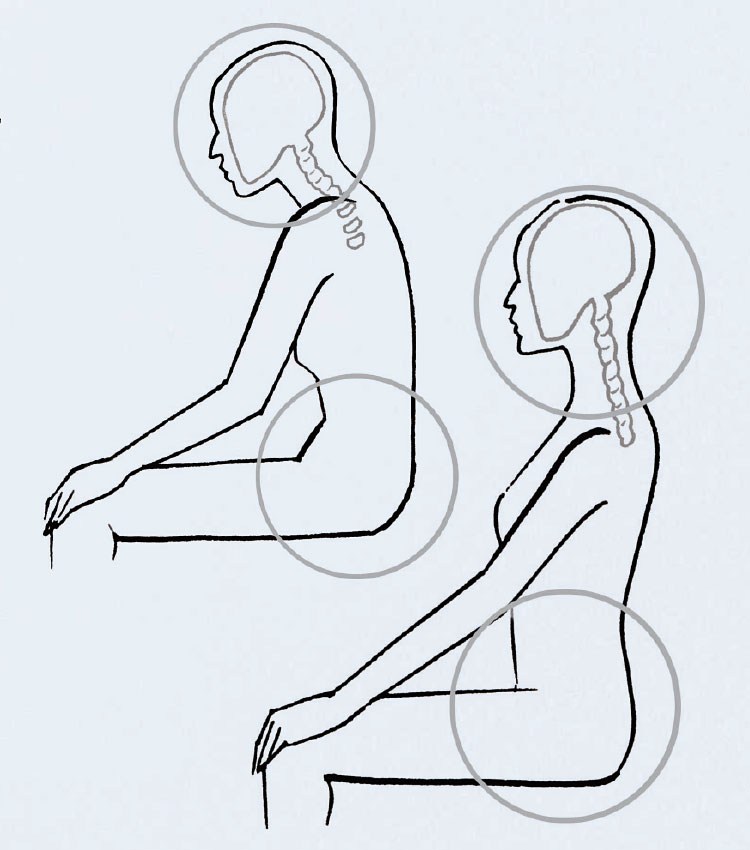 座ったときどっち？