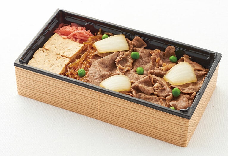 牛肉弁当 1,295円／浅草今半 シナガワビーフスタンド(エキュート品川)