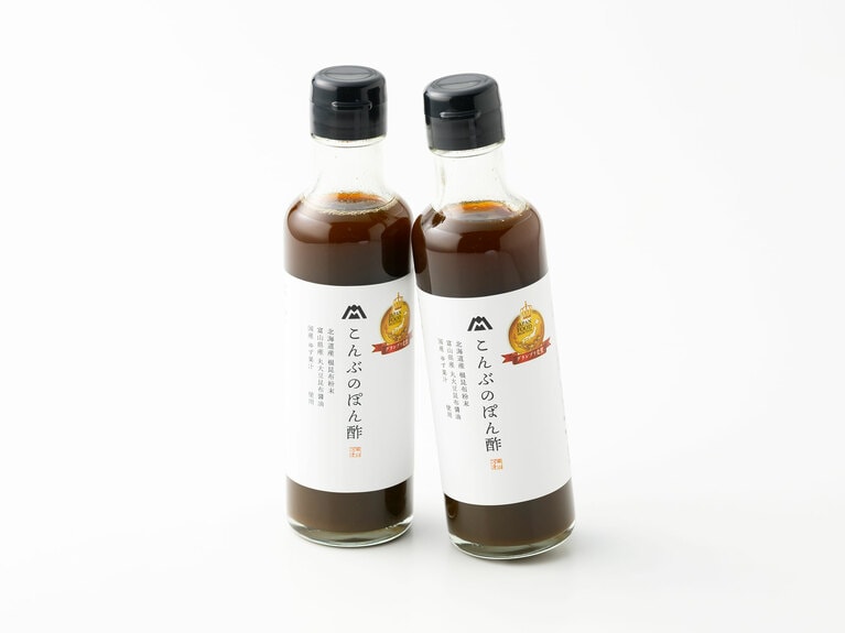 【富山県】こんぶのぽん酢 各200ml 734円／マツオ