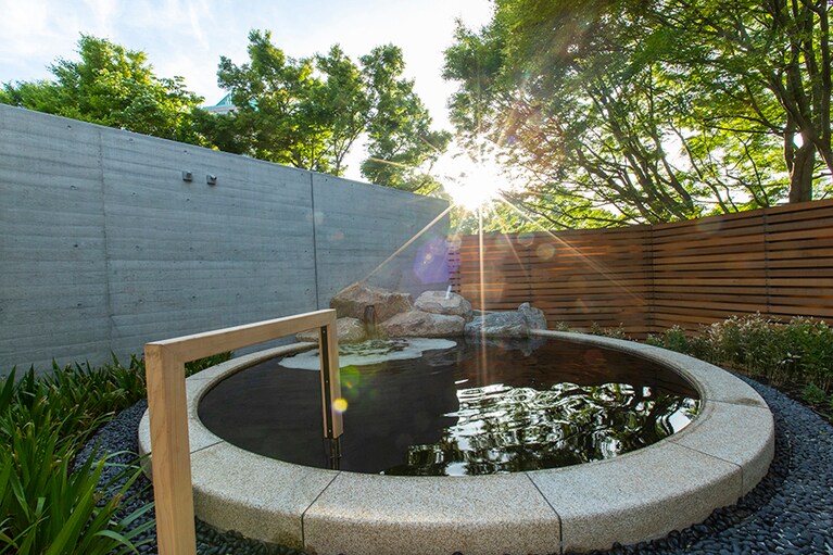 Sport & Do Resort リソルの森［千葉／紅葉乃湯］天然温泉「紅葉乃湯」露天風呂。